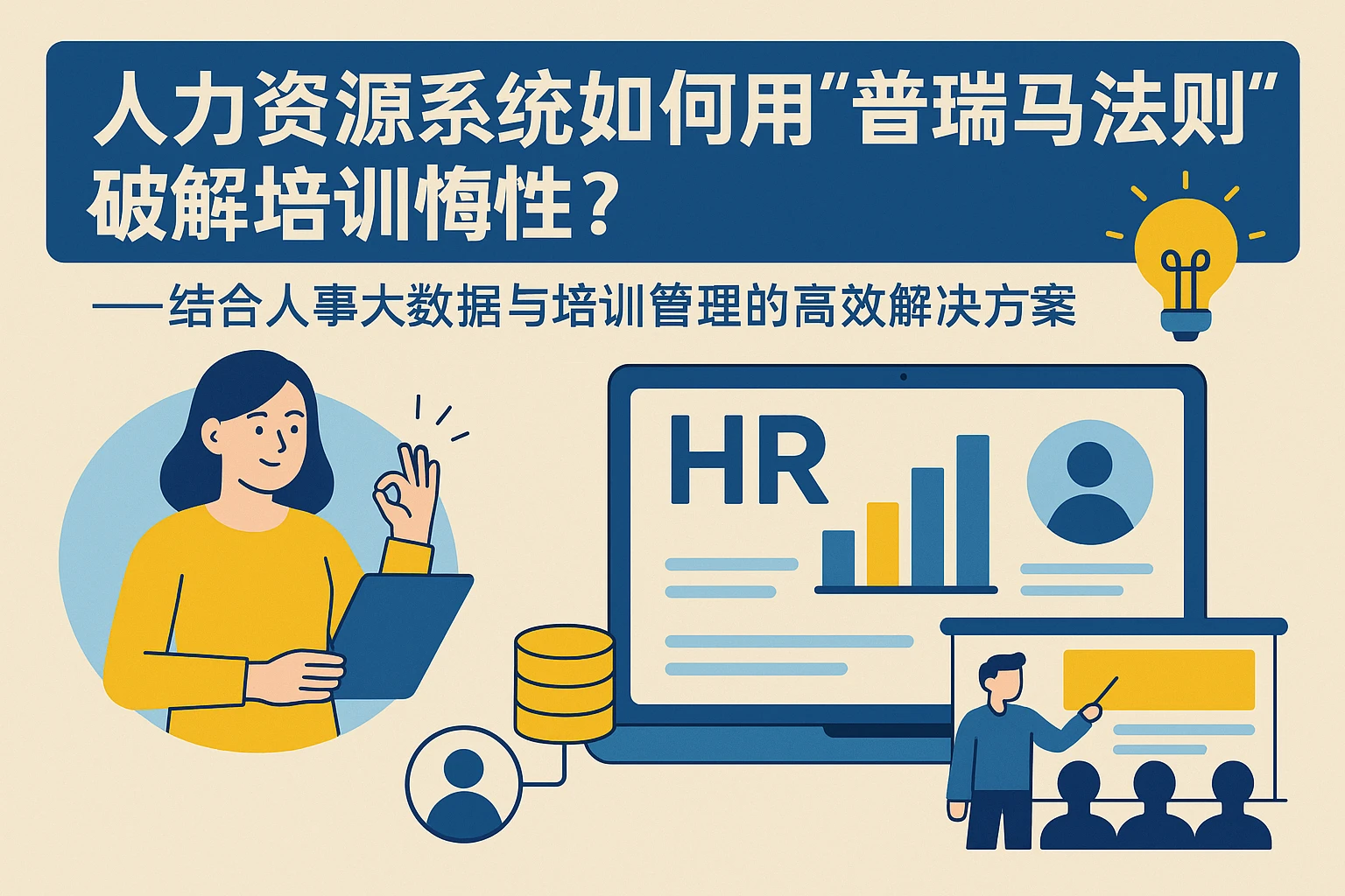 人力资源系统如何用“普瑞马法则”破解培训惰性？——结合人事大数据与培训管理的高效解决方案
