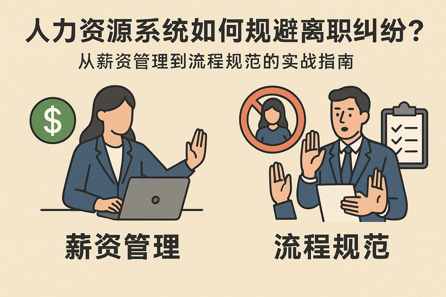 人力资源系统如何规避离职纠纷？从薪资管理到流程规范的实战指南
