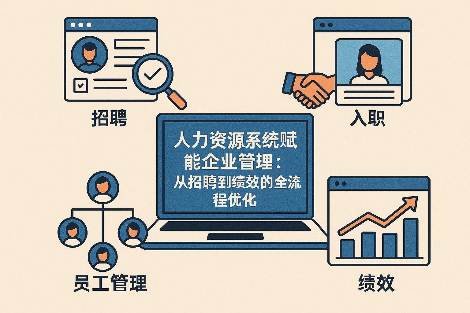 人力资源系统赋能企业管理：从招聘到绩效的全流程优化