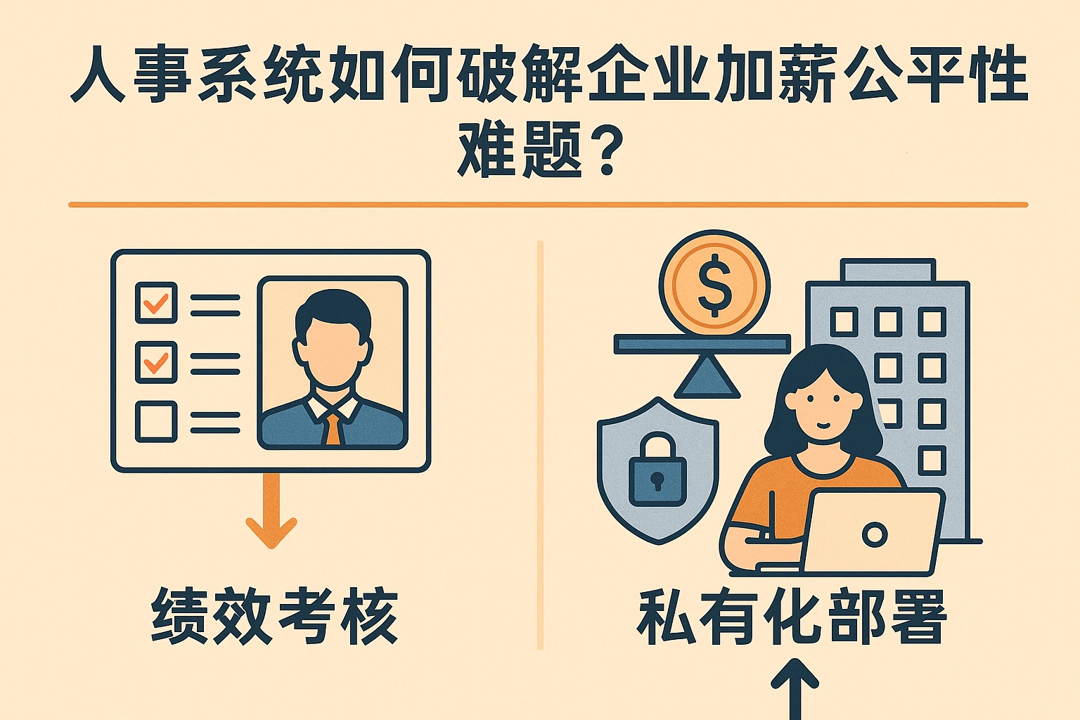 人事系统如何破解企业加薪公平性难题？从绩效考核到私有化部署的解决方案