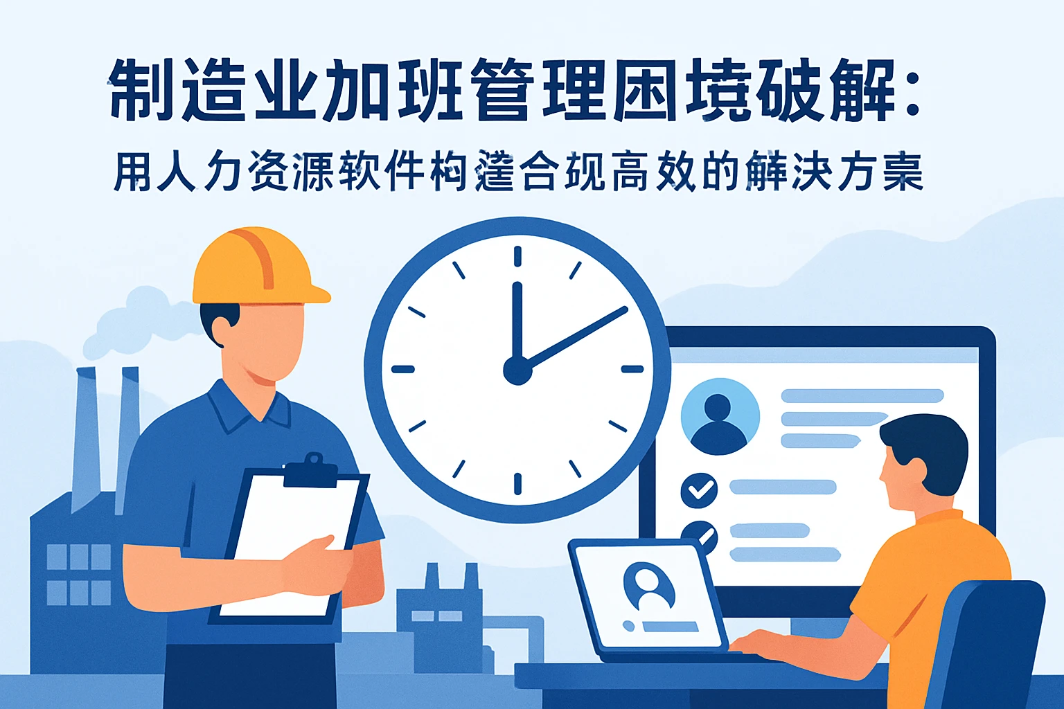 制造业加班管理困境破解：用人力资源软件构建合规高效的解决方案