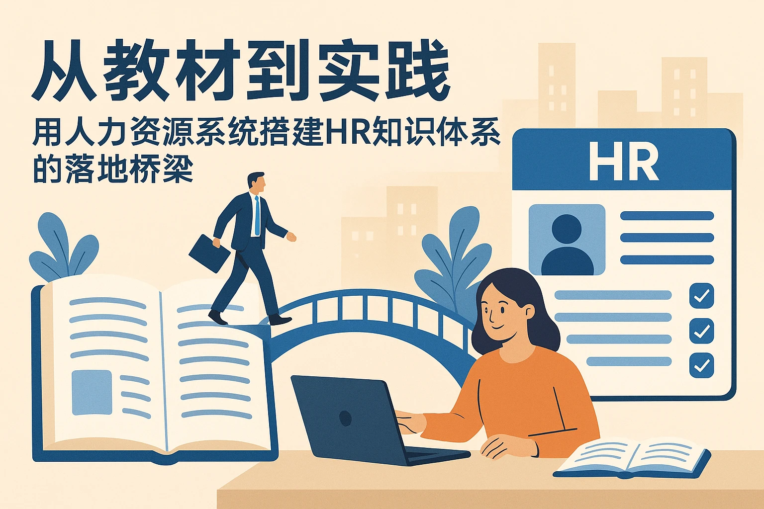从教材到实践：用人力资源系统搭建HR知识体系的落地桥梁