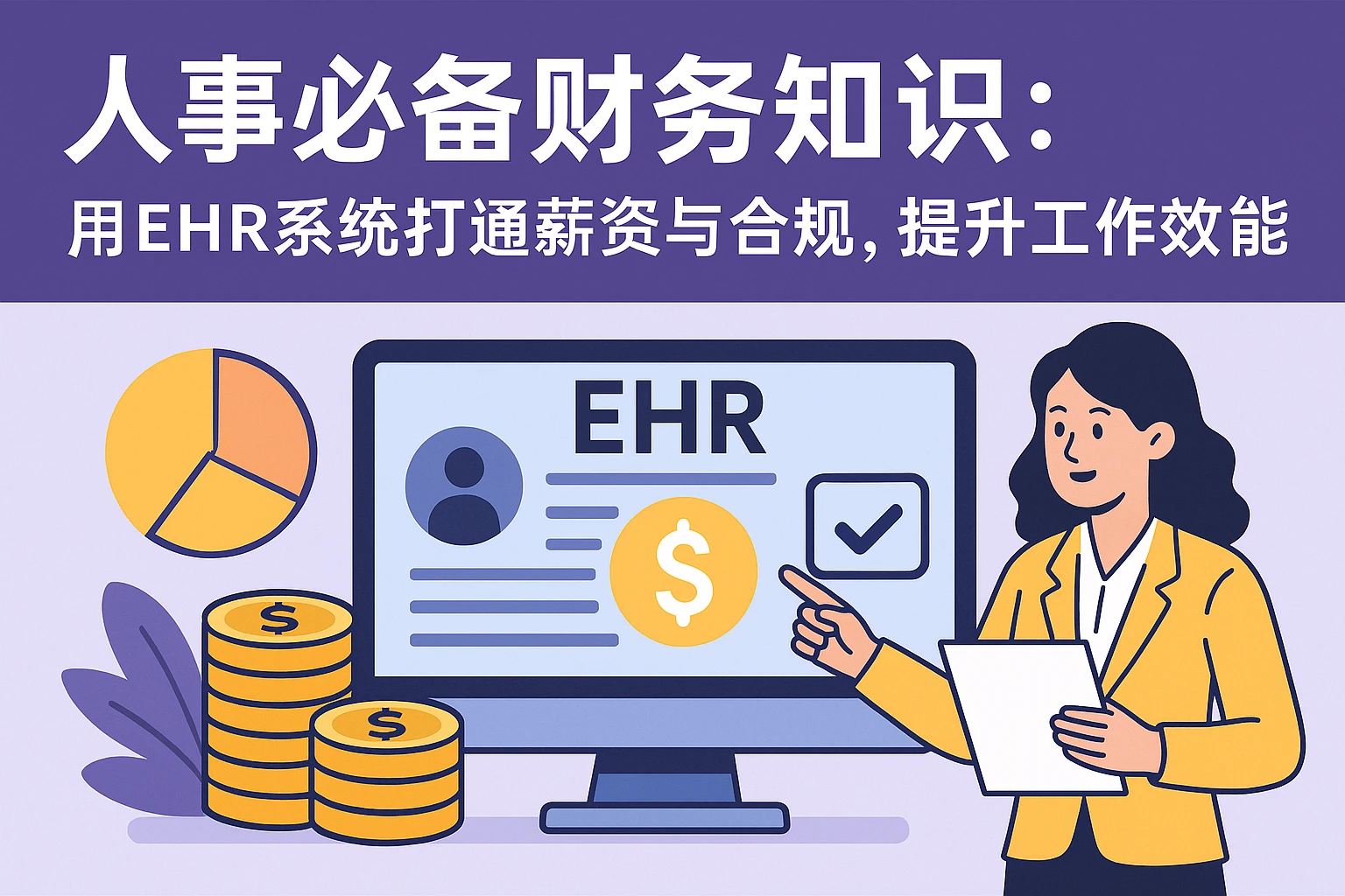 人事必备财务知识：用EHR系统打通薪资与合规，提升工作效能