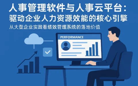 人事管理软件与人事云平台：驱动企业人力资源效能的核心引擎——从大型企业实践看绩效管理系统的落地价值