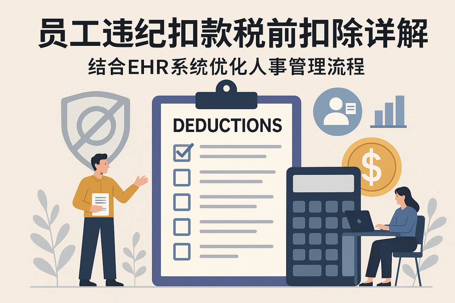 员工违纪扣款税前扣除详解：结合EHR系统优化人事管理流程