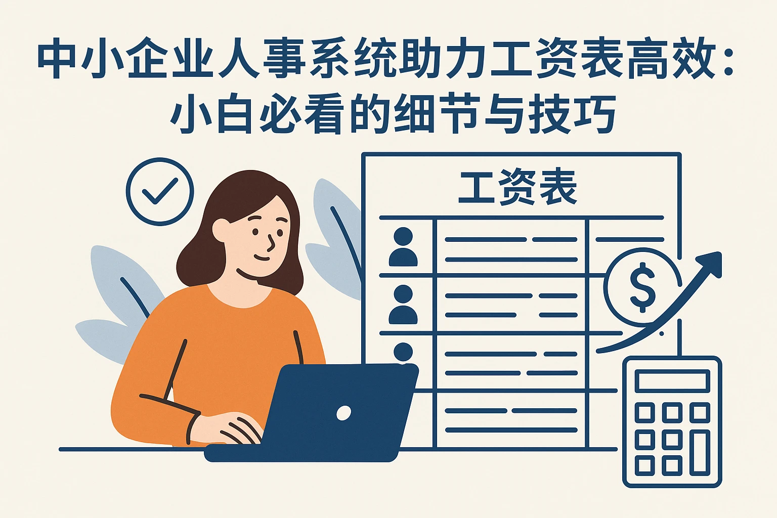 中小企业人事系统助力工资表高效合规：小白必看的细节与技巧