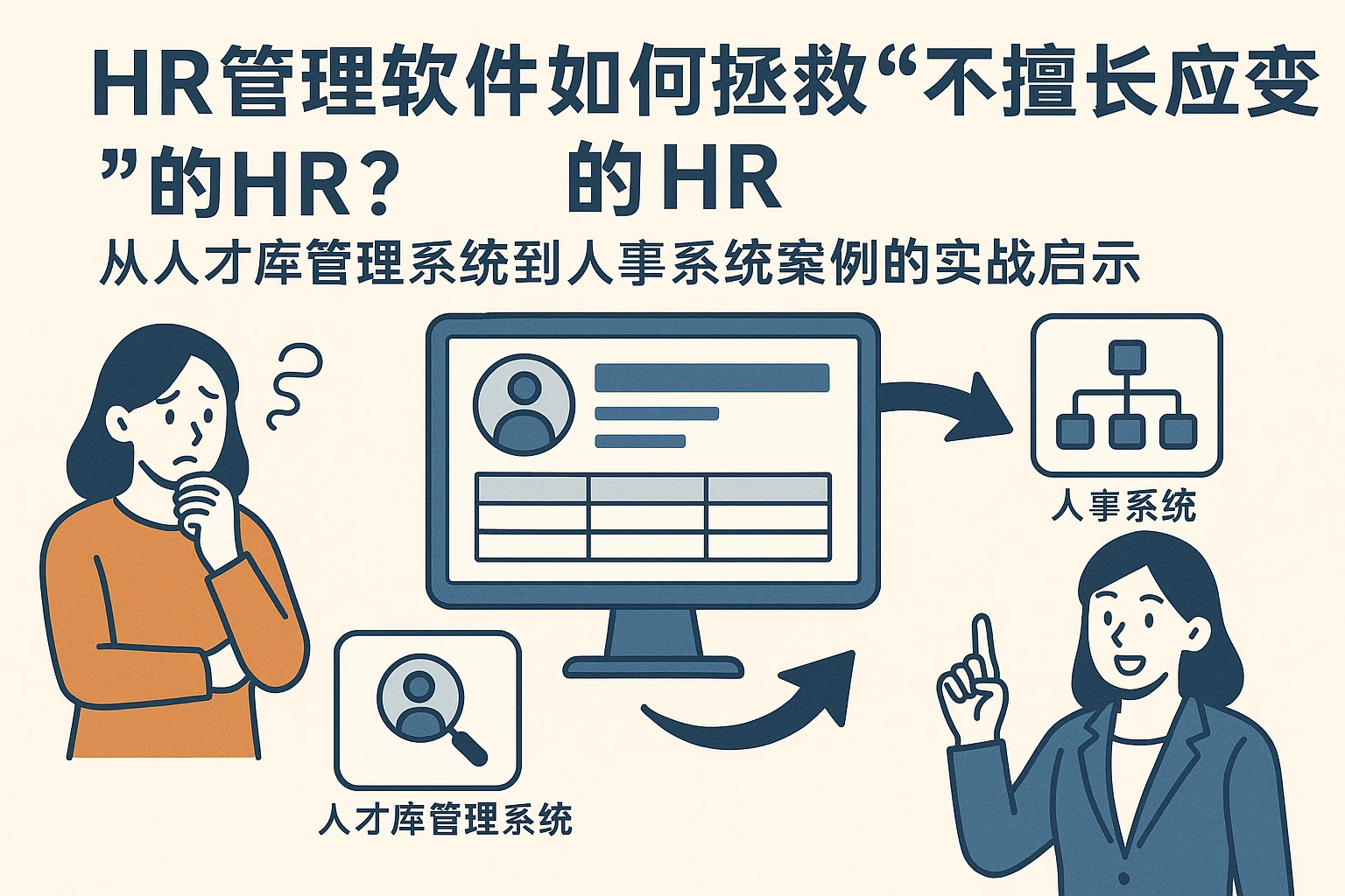 HR管理软件如何拯救“不擅长应变”的HR？从人才库管理系统到人事系统案例的实战启示