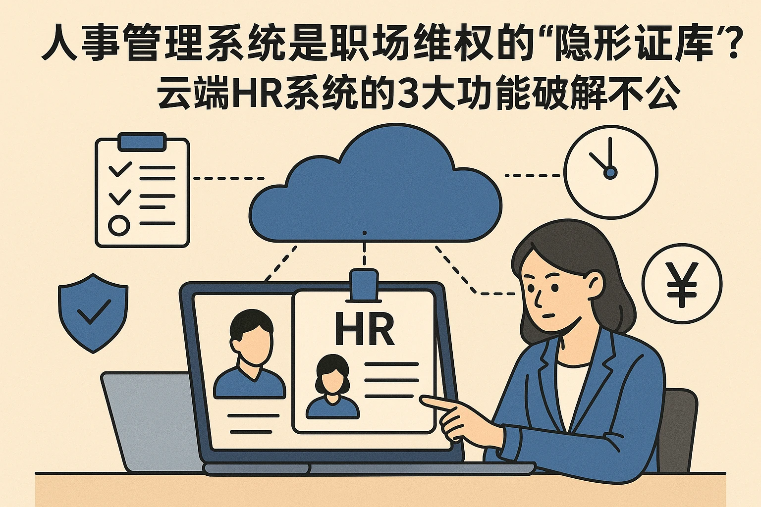人事管理系统是职场维权的“隐形证据库”？云端HR系统的3大功能破解不公