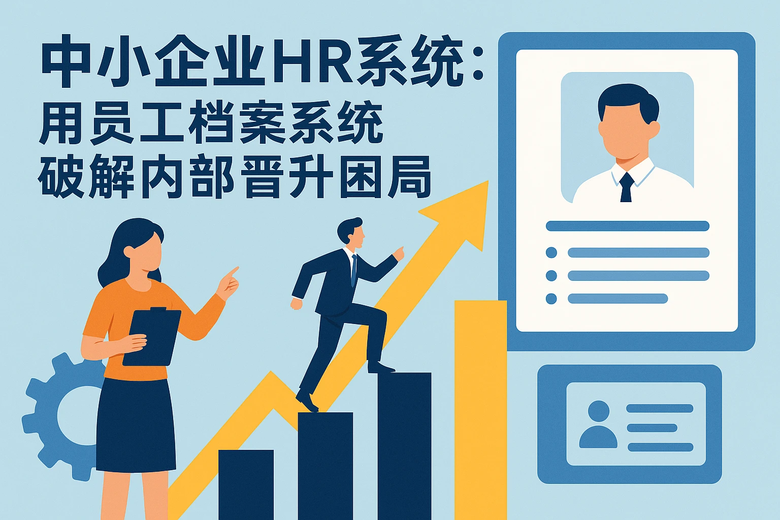 中小企业HR系统：用员工档案系统破解内部晋升困局