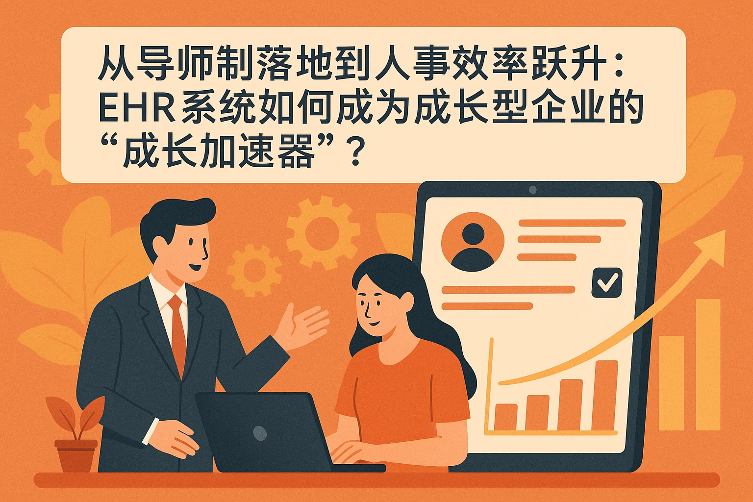 从导师制落地到人事效率跃升：EHR系统如何成为成长型企业的“成长加速器”？