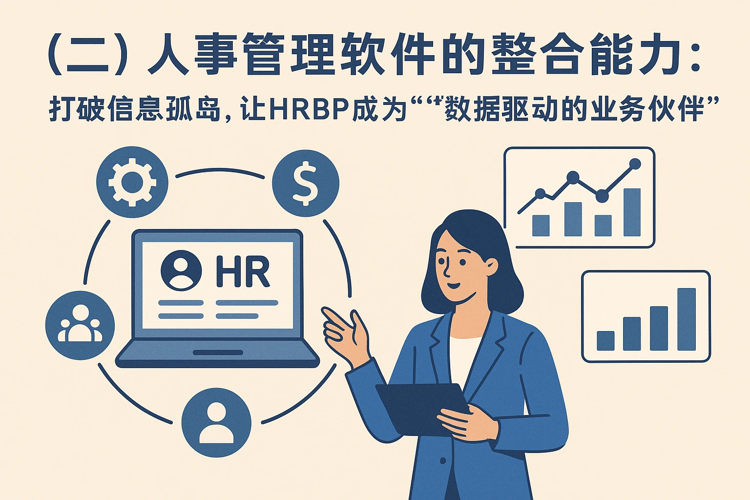 （二）人事管理软件的整合能力：打破信息孤岛，让HRBP成为“数据驱动的业务伙伴”