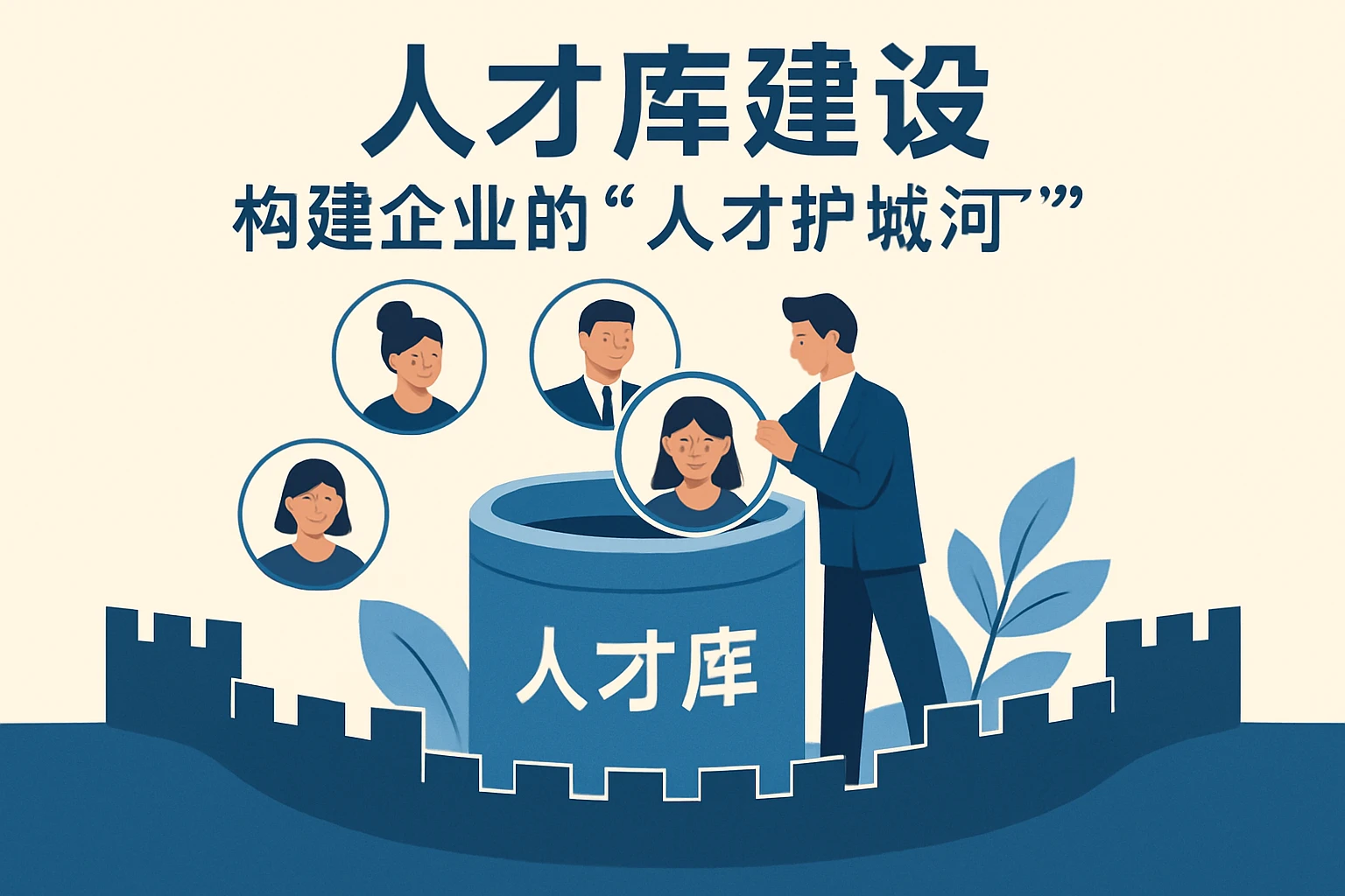 2. 人才库建设:构建企业的“人才护城河”