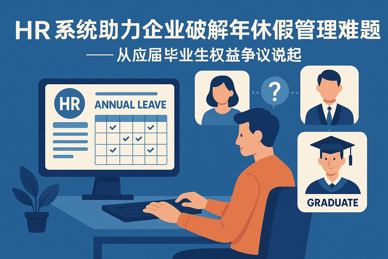 HR系统助力企业破解年休假管理难题——从应届毕业生权益争议说起