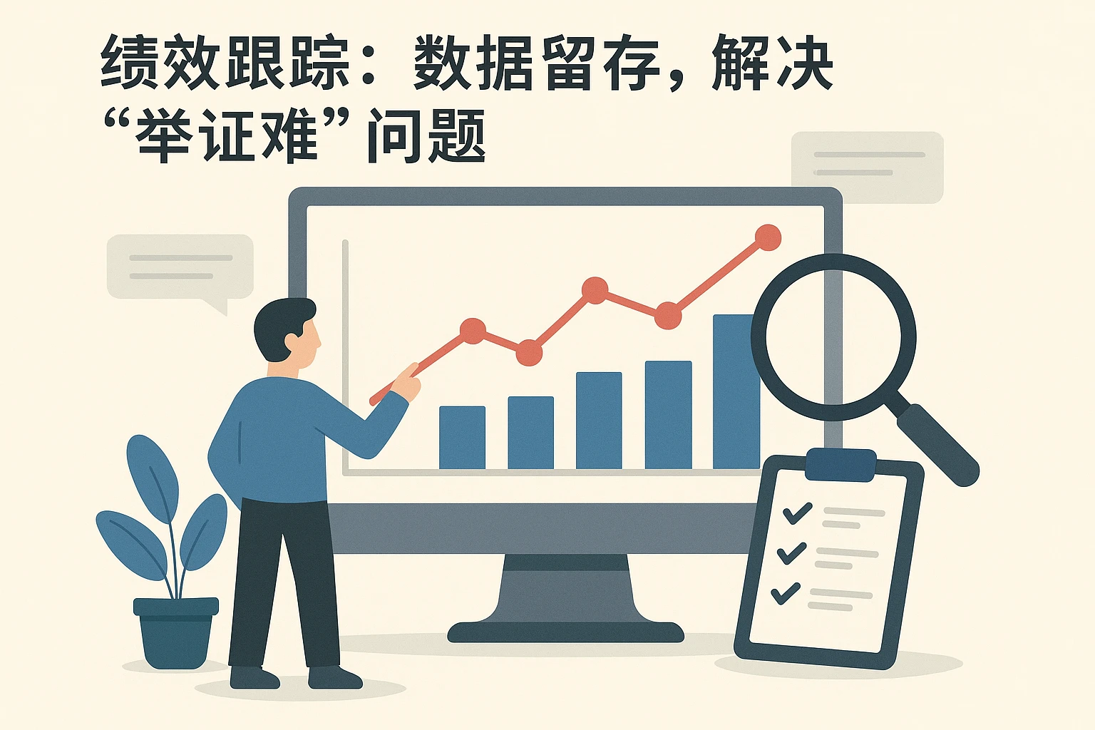 2. 绩效跟踪：数据留存，解决“举证难”问题