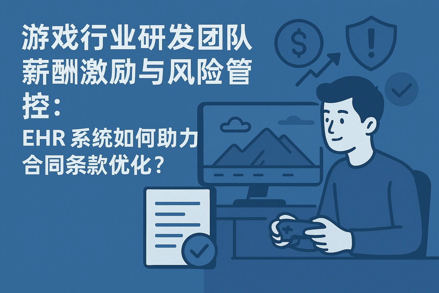 游戏行业研发团队薪酬激励与风险管控：ehr系统如何助力合同条款优化？