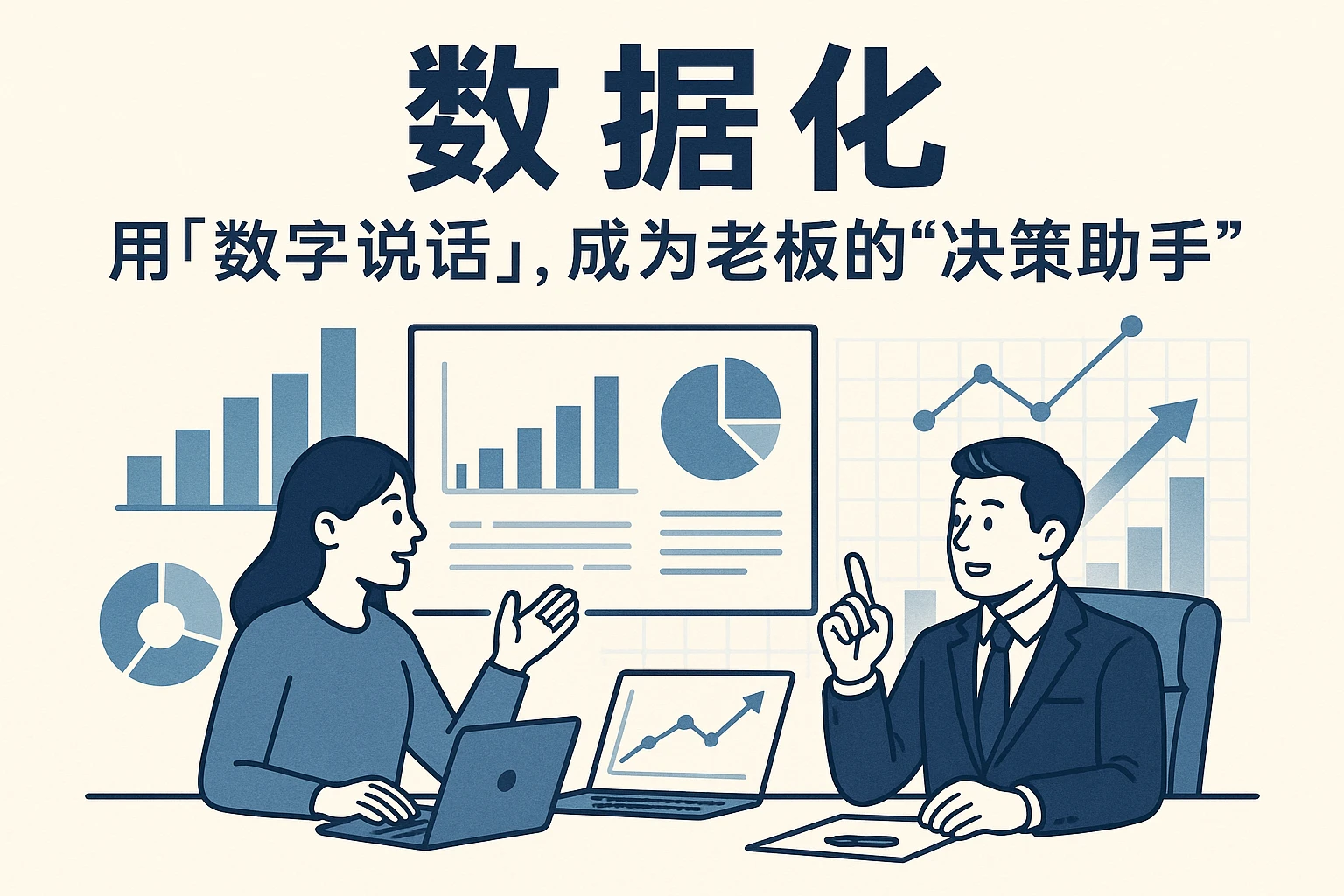2. 数据化：用“数字说话”，成为老板的“决策助手”