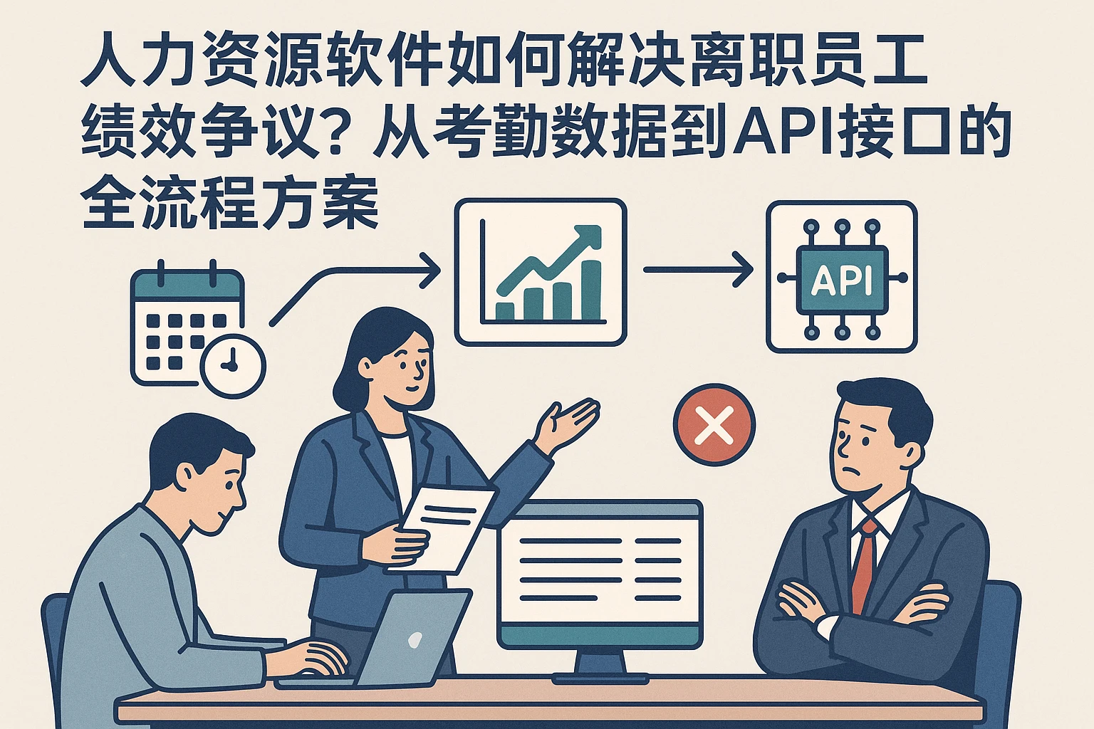 人力资源软件如何解决离职员工绩效争议？从考勤数据到API接口的全流程方案