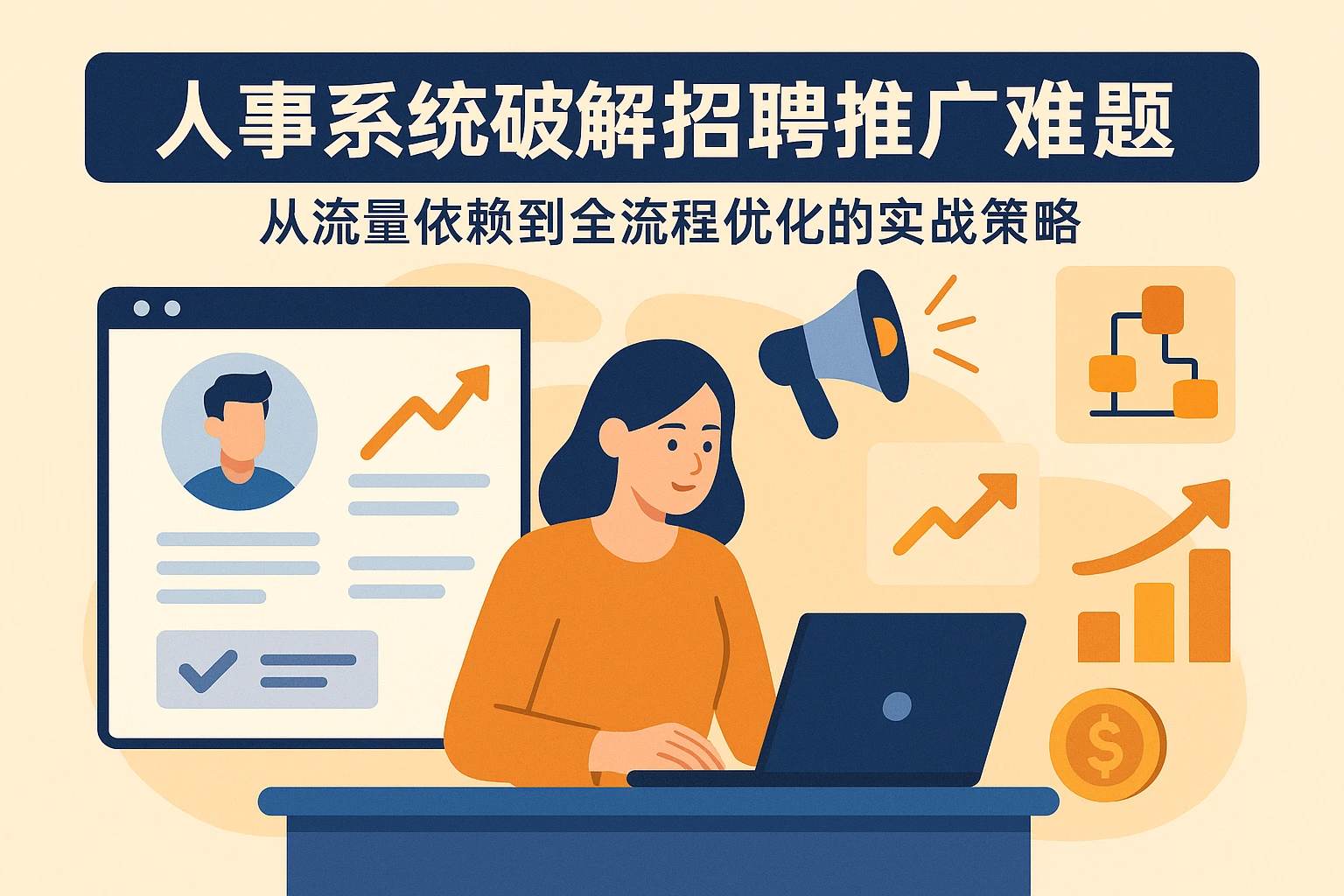 人事系统破解招聘推广难题：从流量依赖到全流程优化的实战策略