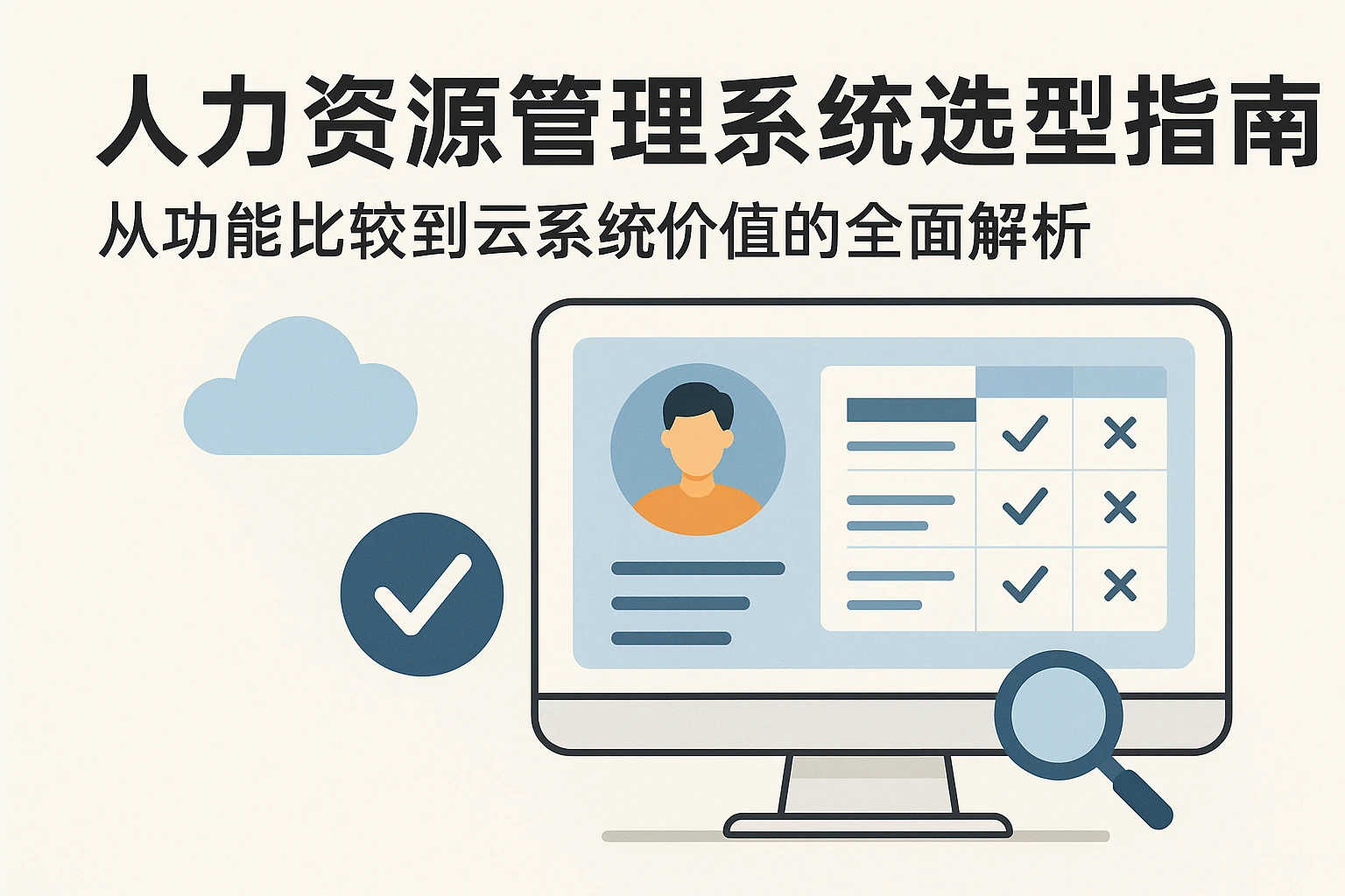 人力资源管理系统选型指南：从功能比较到云系统价值的全面解析