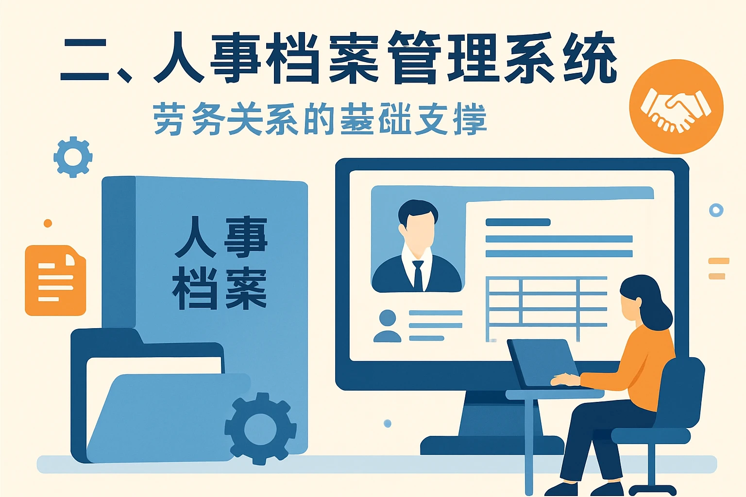 二、人事档案管理系统：劳务关系的基础支撑
