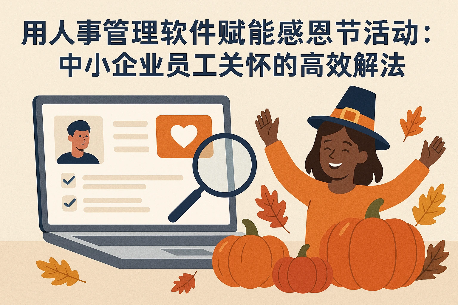 用人事管理软件赋能感恩节活动：中小企业员工关怀的高效解法