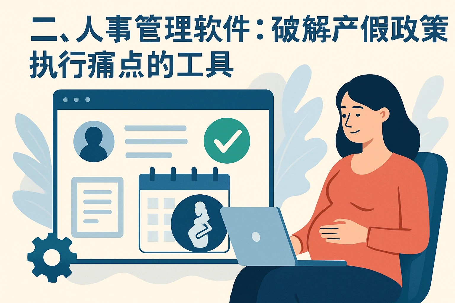 二、人事管理软件：破解产假政策执行痛点的工具