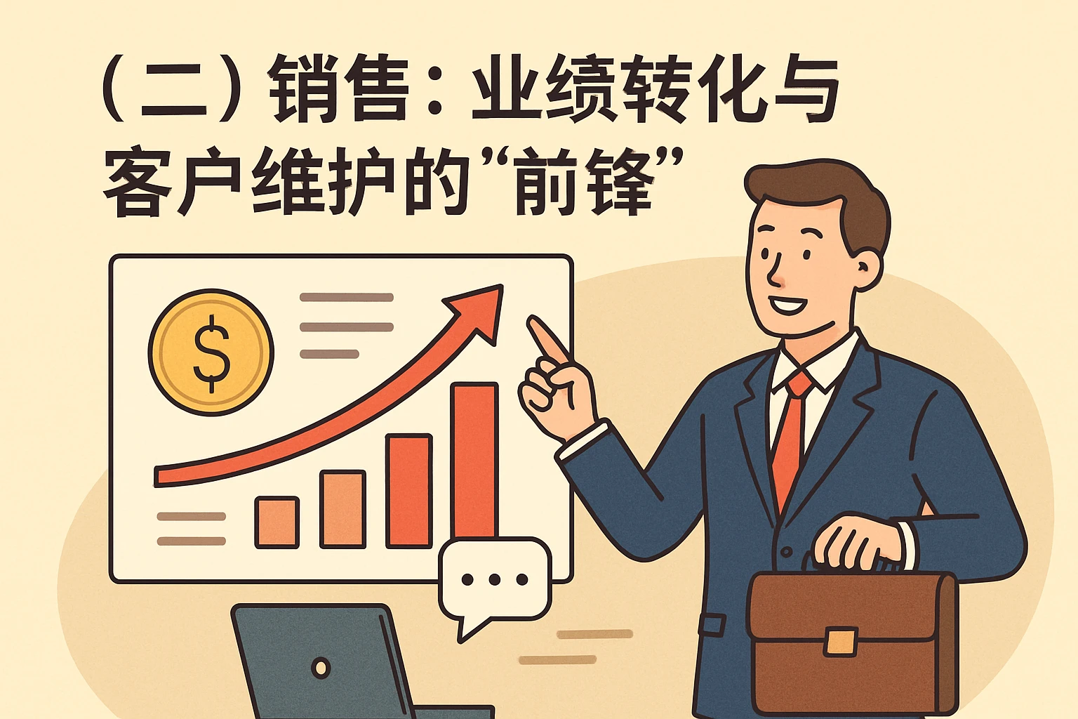 （二）销售：业绩转化与客户维护的“前锋”