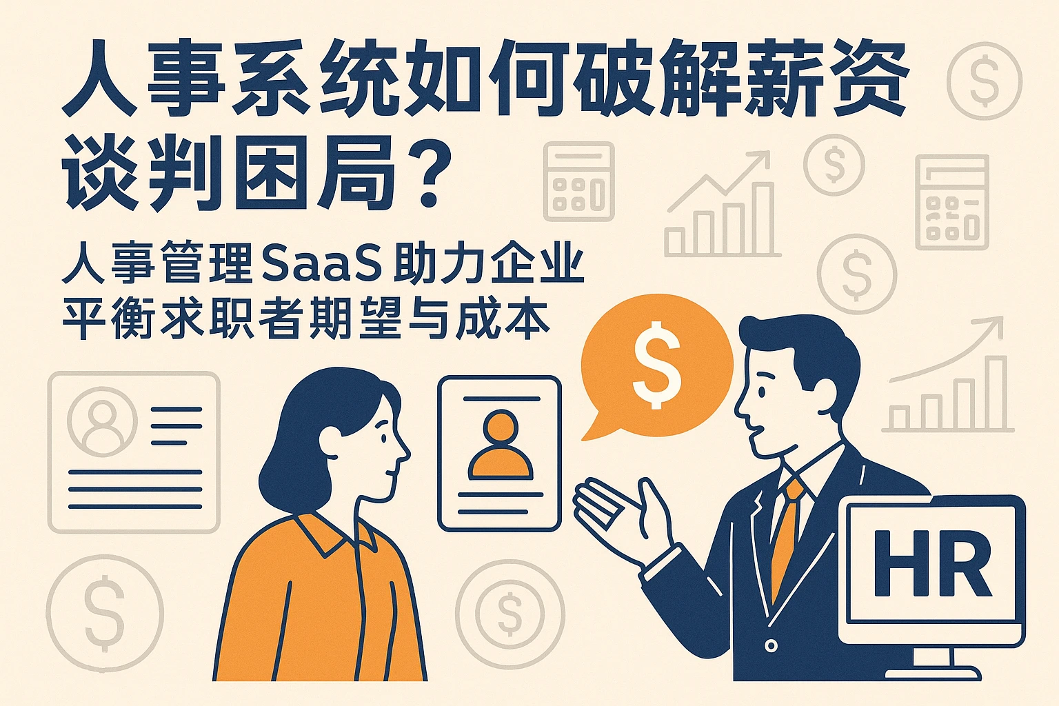 人事系统如何破解薪资谈判困局？人事管理SaaS助力企业平衡求职者期望与成本