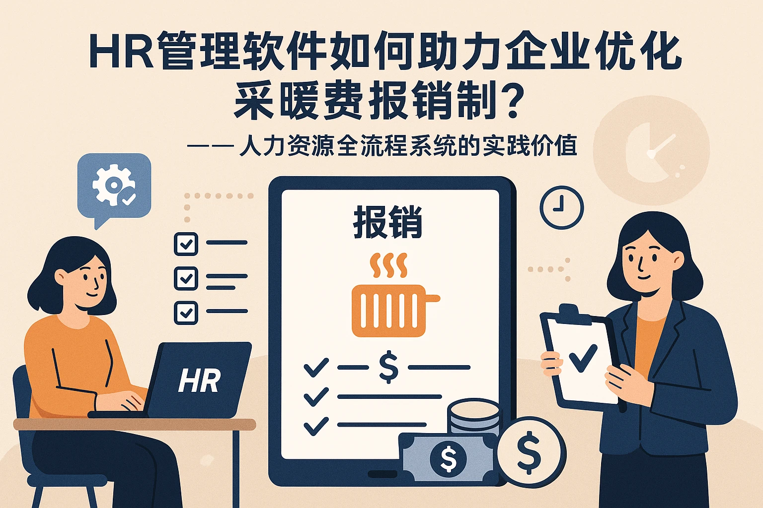 HR管理软件如何助力企业优化采暖费报销制？——人力资源全流程系统的实践价值