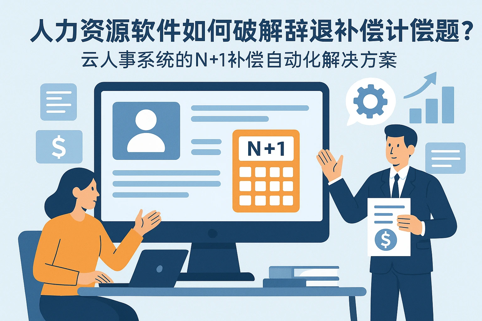 人力资源软件如何破解辞退补偿计算难题？云人事系统的N+1补偿自动化解决方案