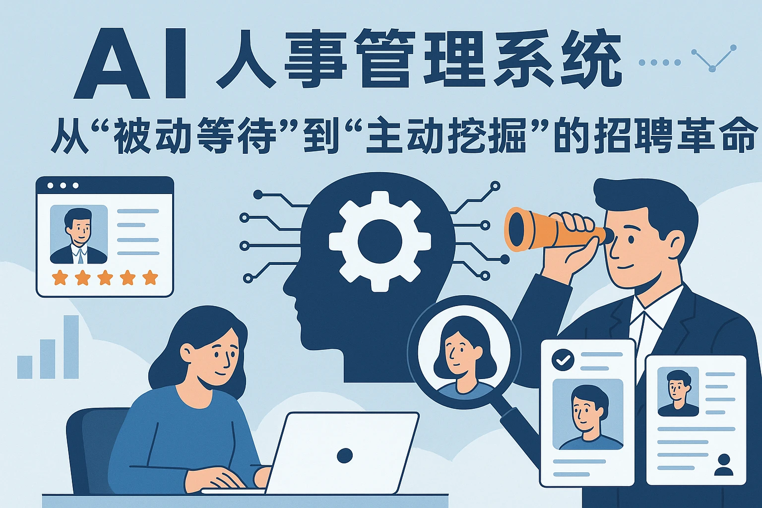 2. AI人事管理系统：从“被动等待”到“主动挖掘”的招聘革命