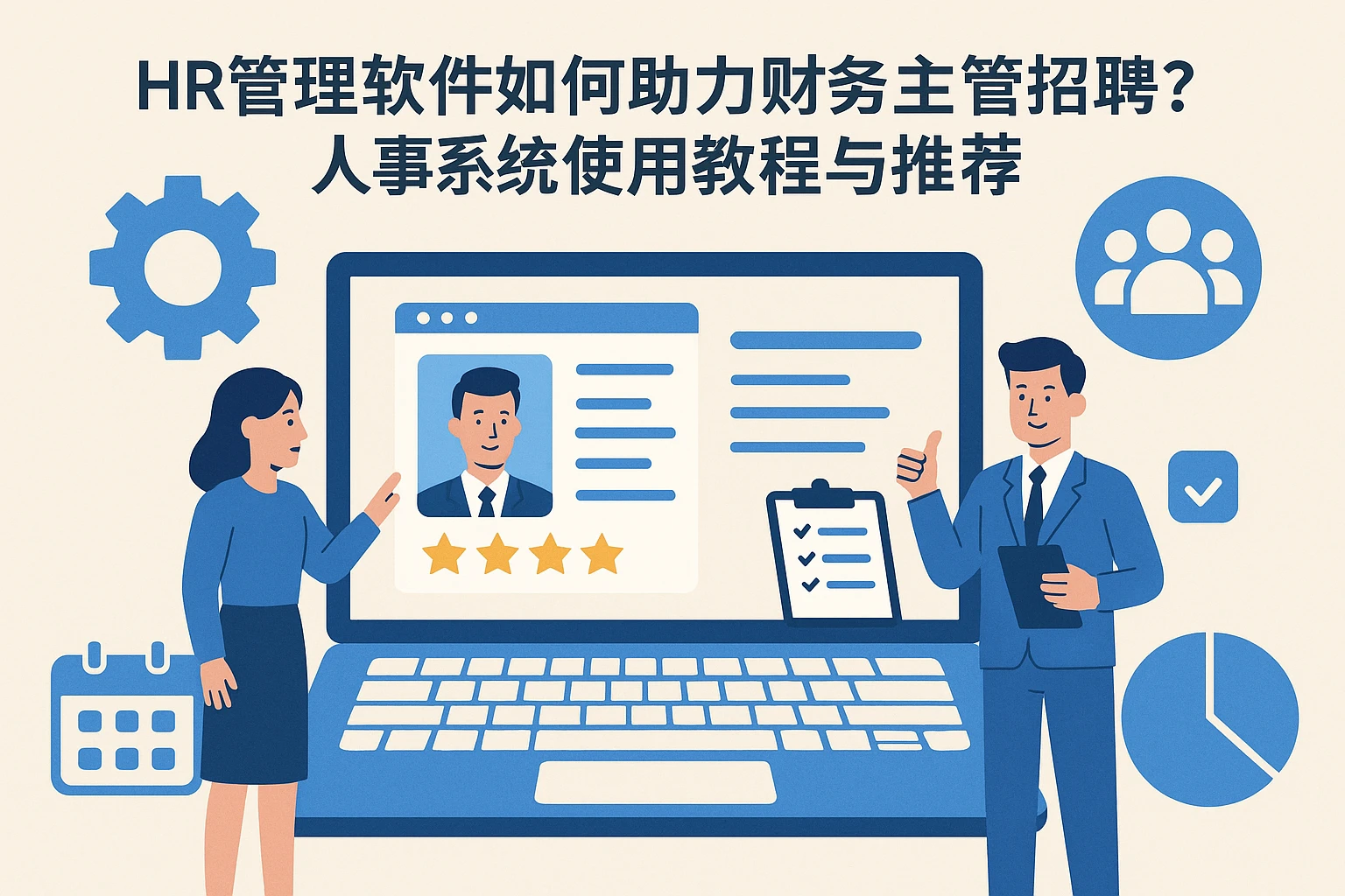 HR管理软件如何助力财务主管招聘？人事系统使用教程与推荐