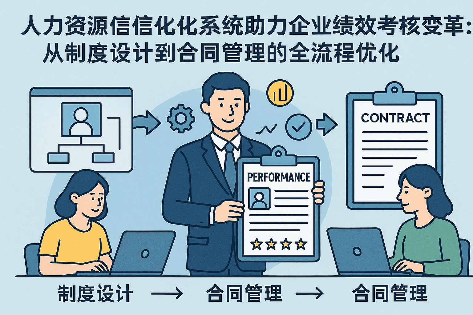 人力资源信息化系统助力企业绩效考核变革：从制度设计到合同管理的全流程优化