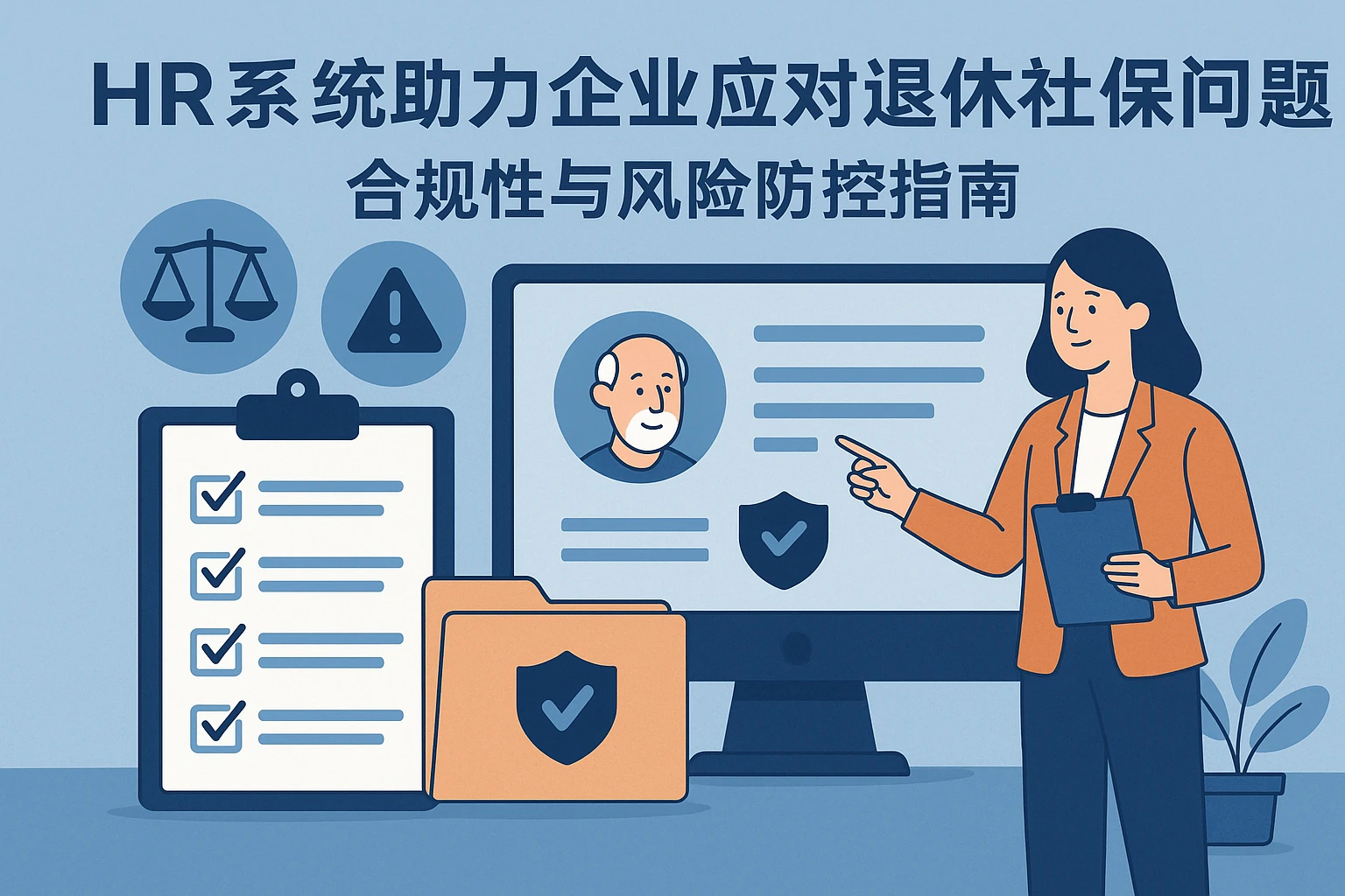 HR系统助力企业应对退休社保问题：合规性与风险防控指南