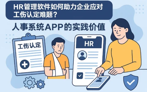 HR管理软件如何助力企业应对工伤认定难题?人事系统APP的实践价值