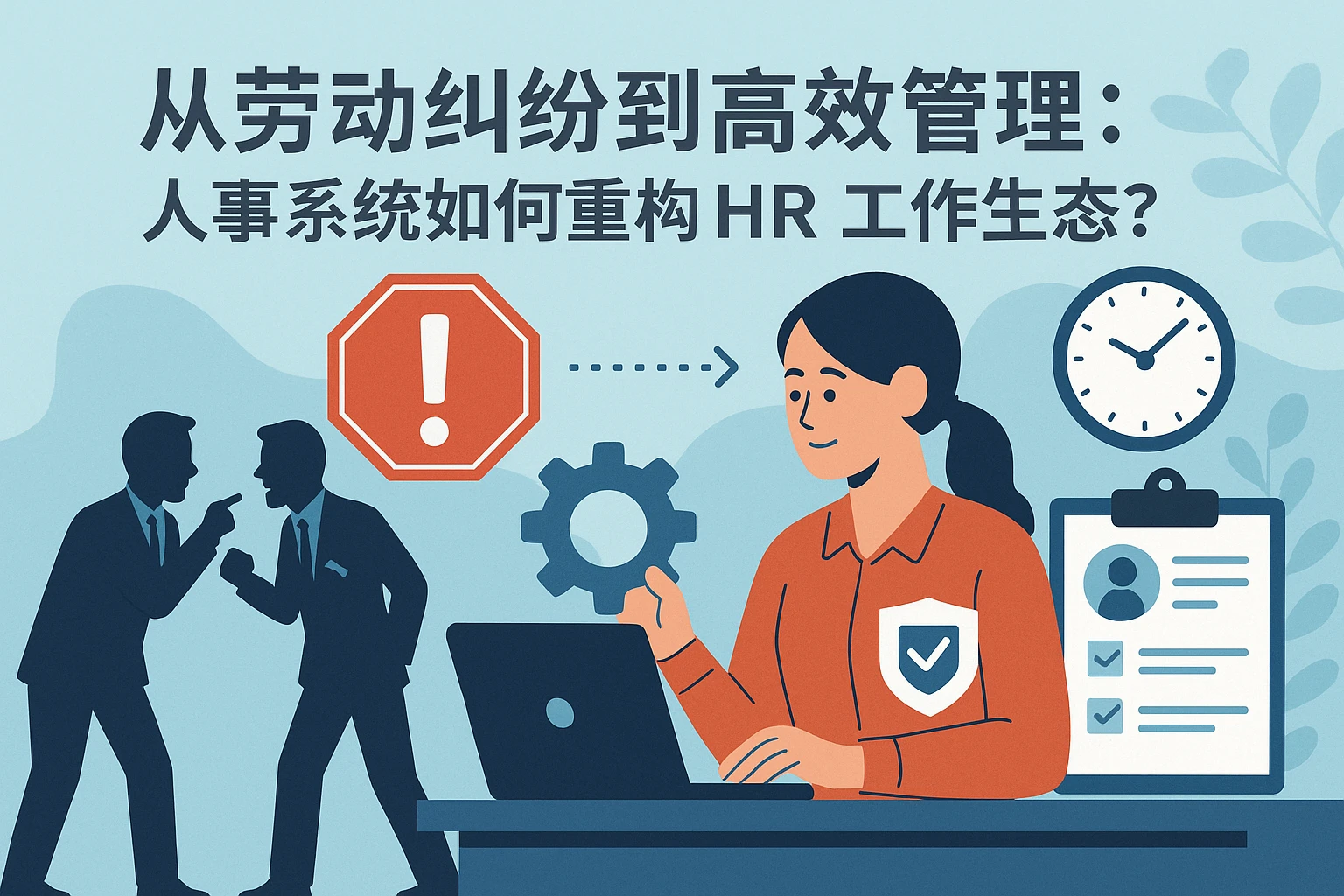 从劳动纠纷到高效管理：人事系统如何重构HR工作生态？