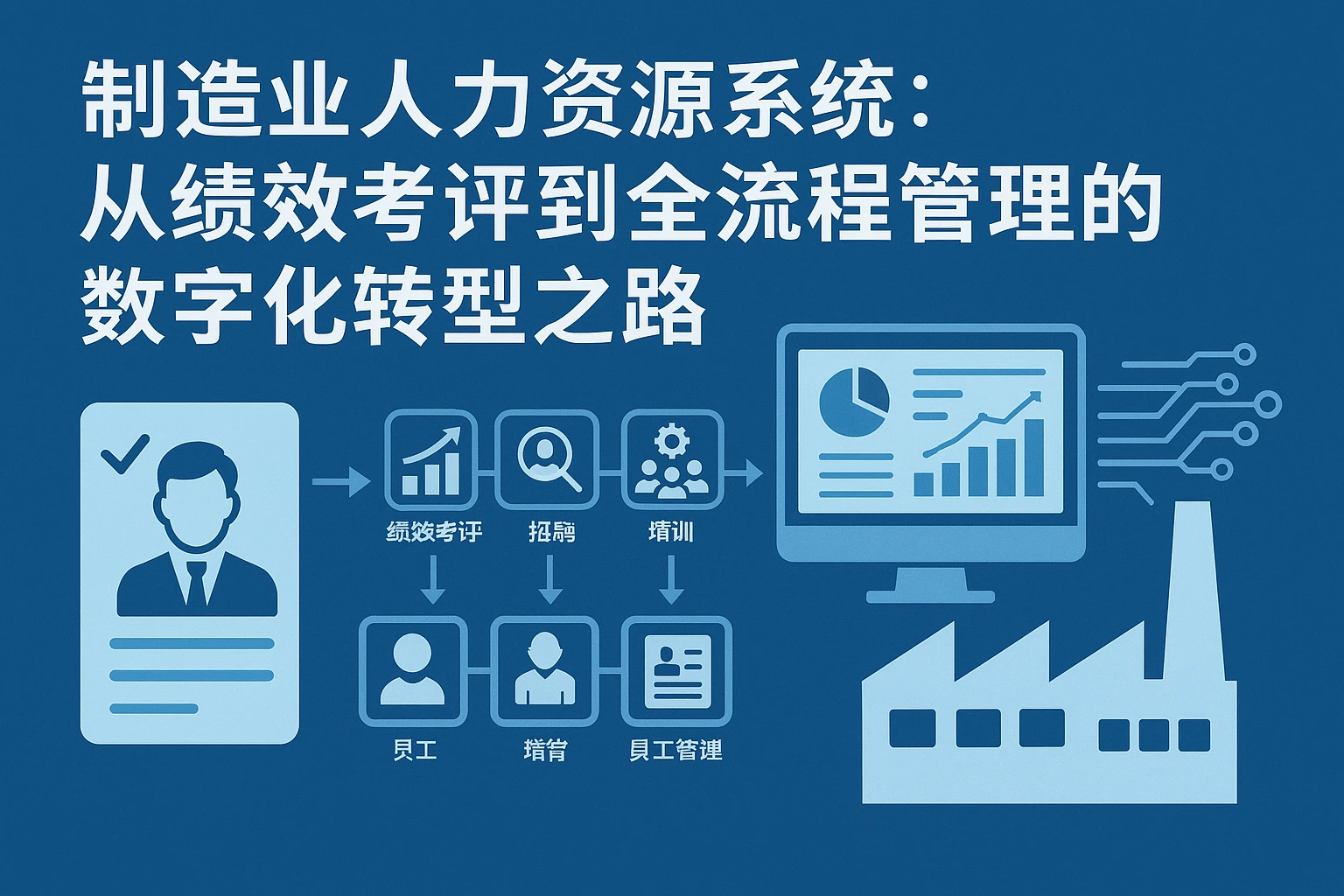 制造业人力资源系统：从绩效考评到全流程管理的数字化转型之路