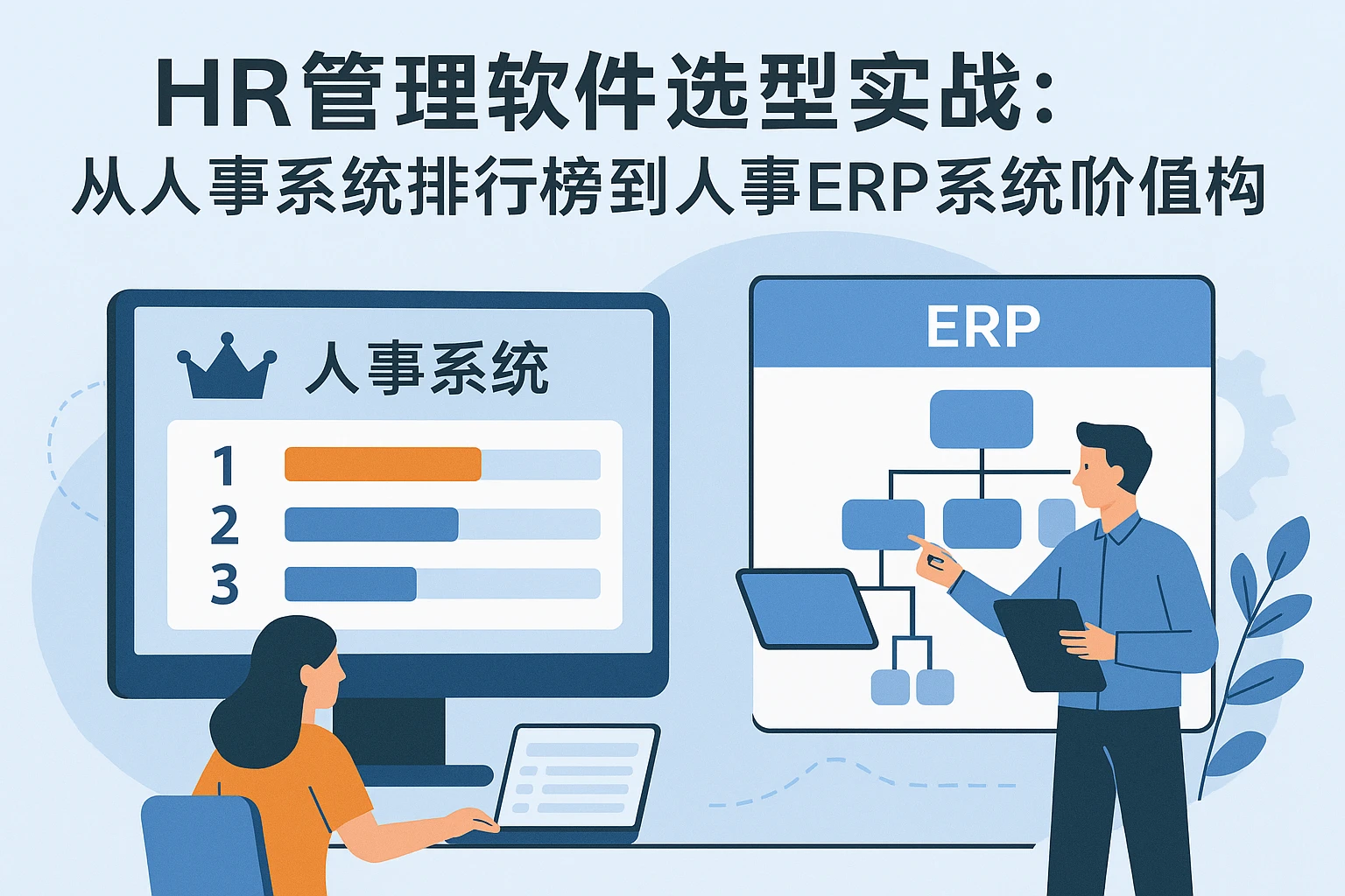 HR管理软件选型实战：从人事系统排行榜到人事ERP系统的价值重构