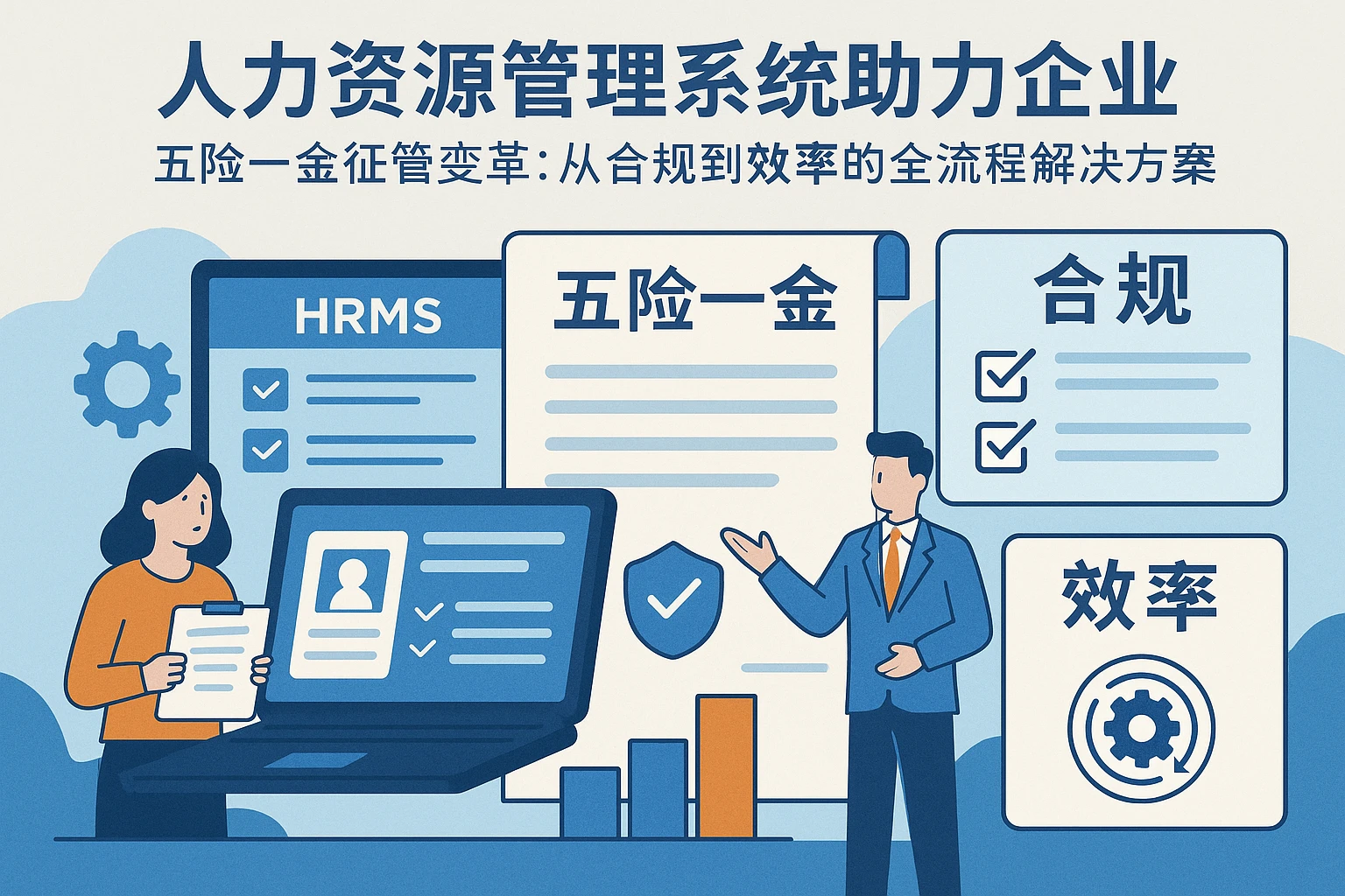 人力资源管理系统助力企业应对五险一金征管变革：从合规到效率的全流程解决方案