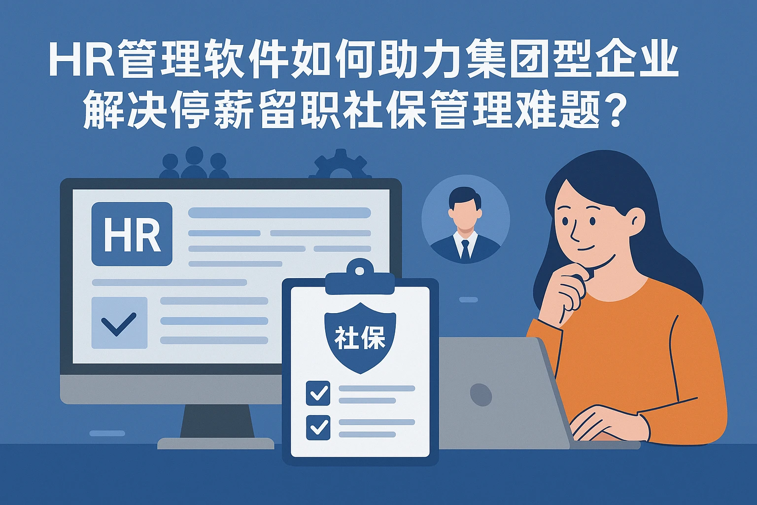 HR管理软件如何助力集团型企业解决停薪留职社保管理难题？