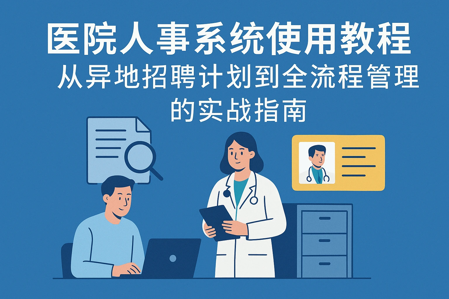 医院人事系统使用教程：从异地招聘计划到全流程管理的实战指南
