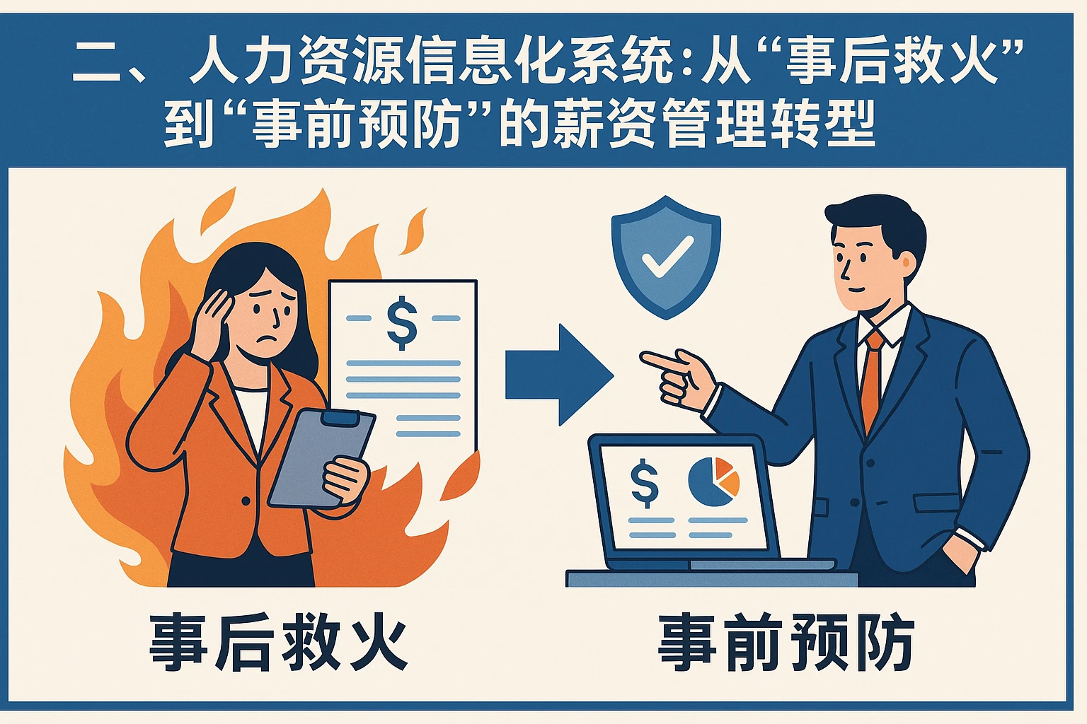 二、人力资源信息化系统：从“事后救火”到“事前预防”的薪资管理转型