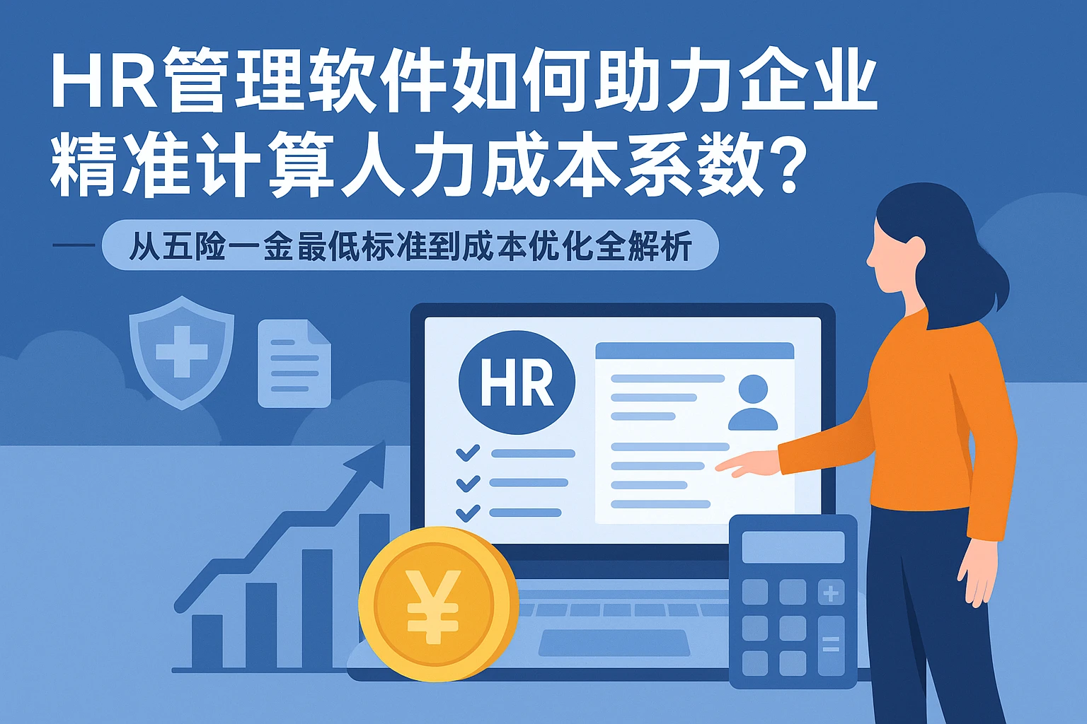 HR管理软件如何助力企业精准计算人力成本系数？——从五险一金最低标准到成本优化全解析