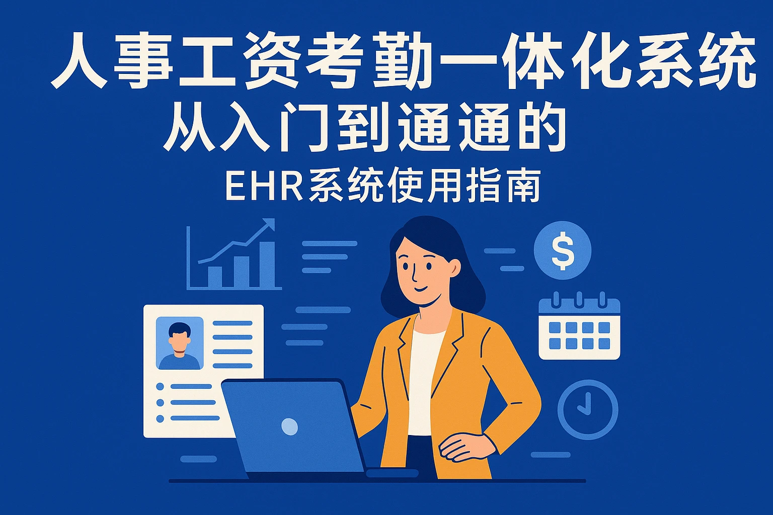 人事工资考勤一体化系统：从入门到精通的EHR系统使用指南