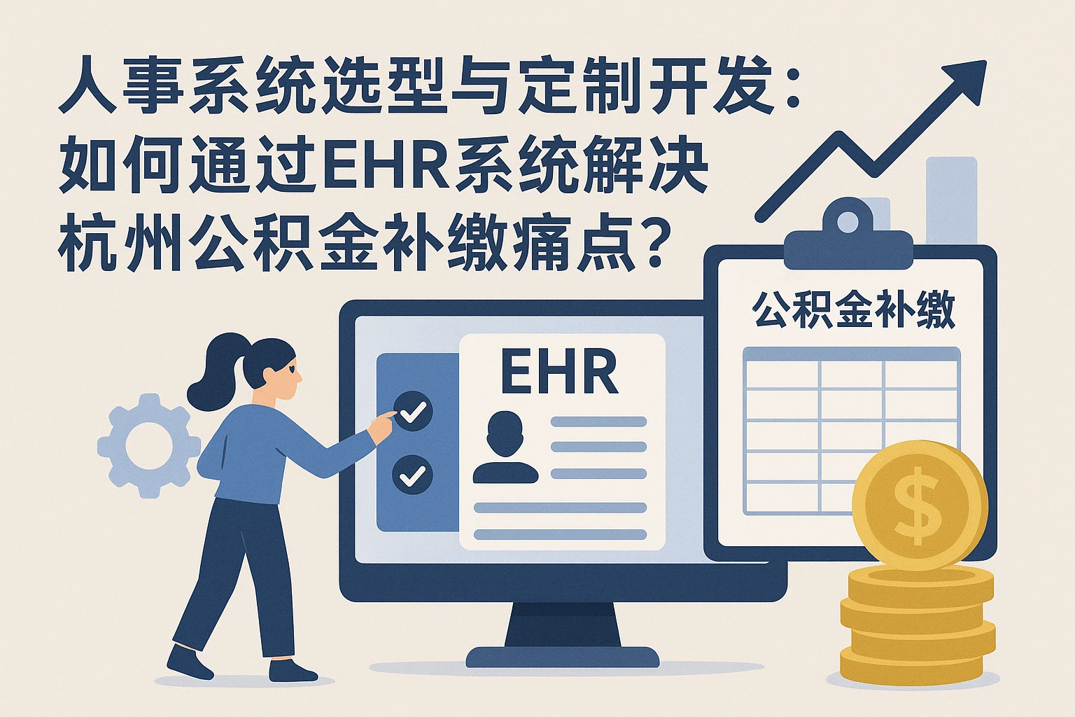 人事系统选型与定制开发：如何通过EHR系统解决杭州公积金补缴痛点？