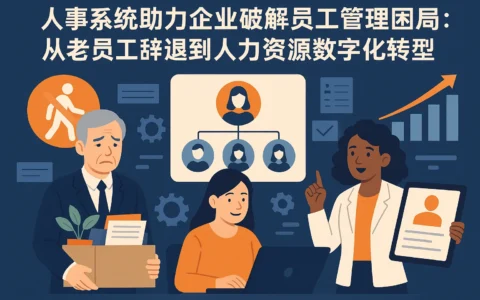 人事系统助力企业破解员工管理困局：从老员工辞退到人力资源数字化转型