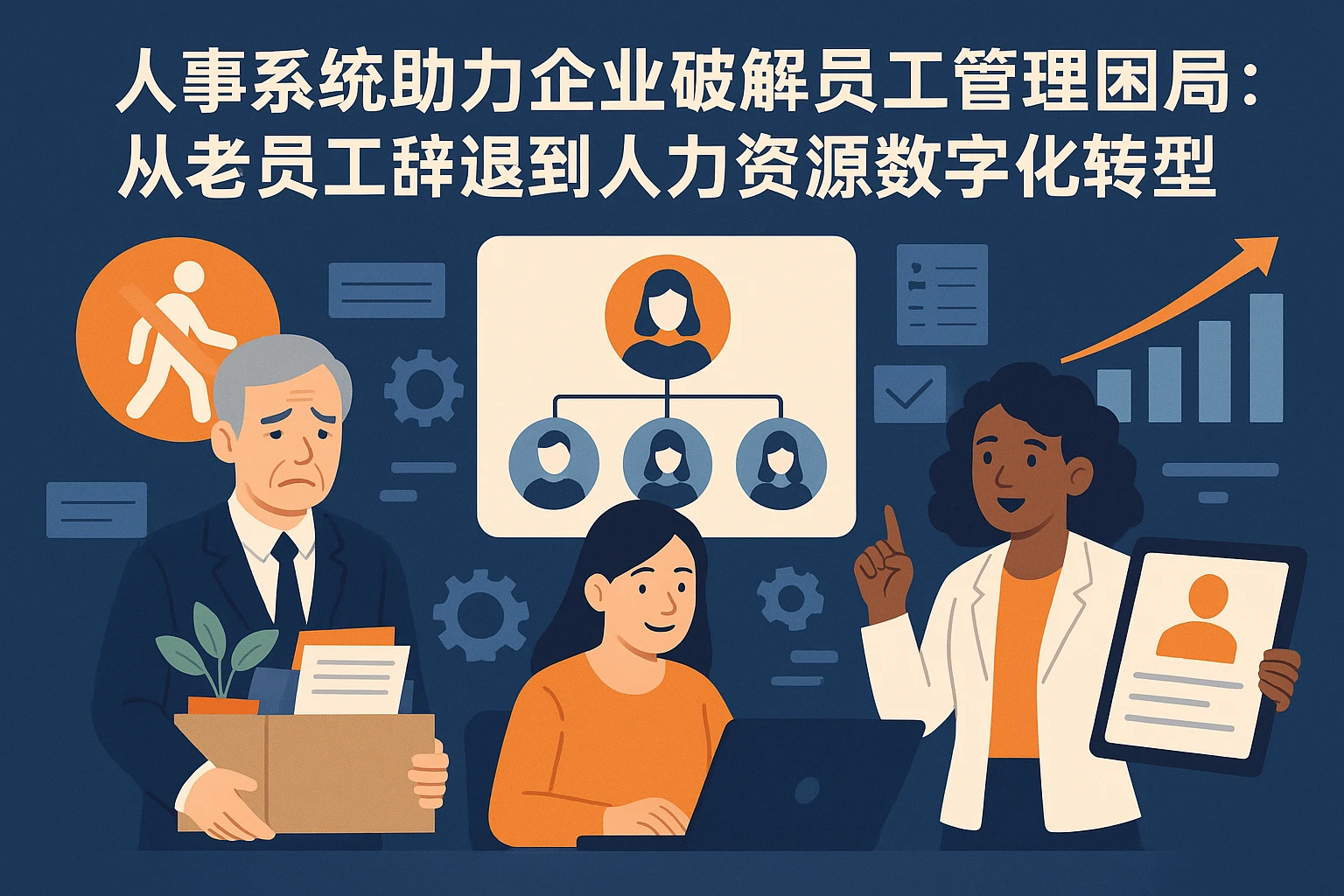 人事系统助力企业破解员工管理困局：从老员工辞退到人力资源数字化转型