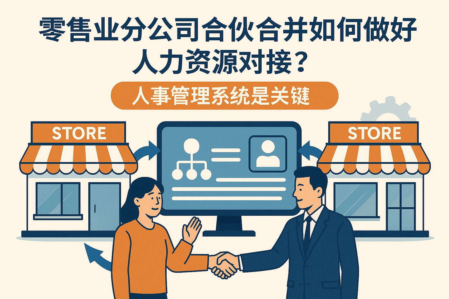 零售业分公司合伙合并如何做好人力资源对接？人事管理系统是关键