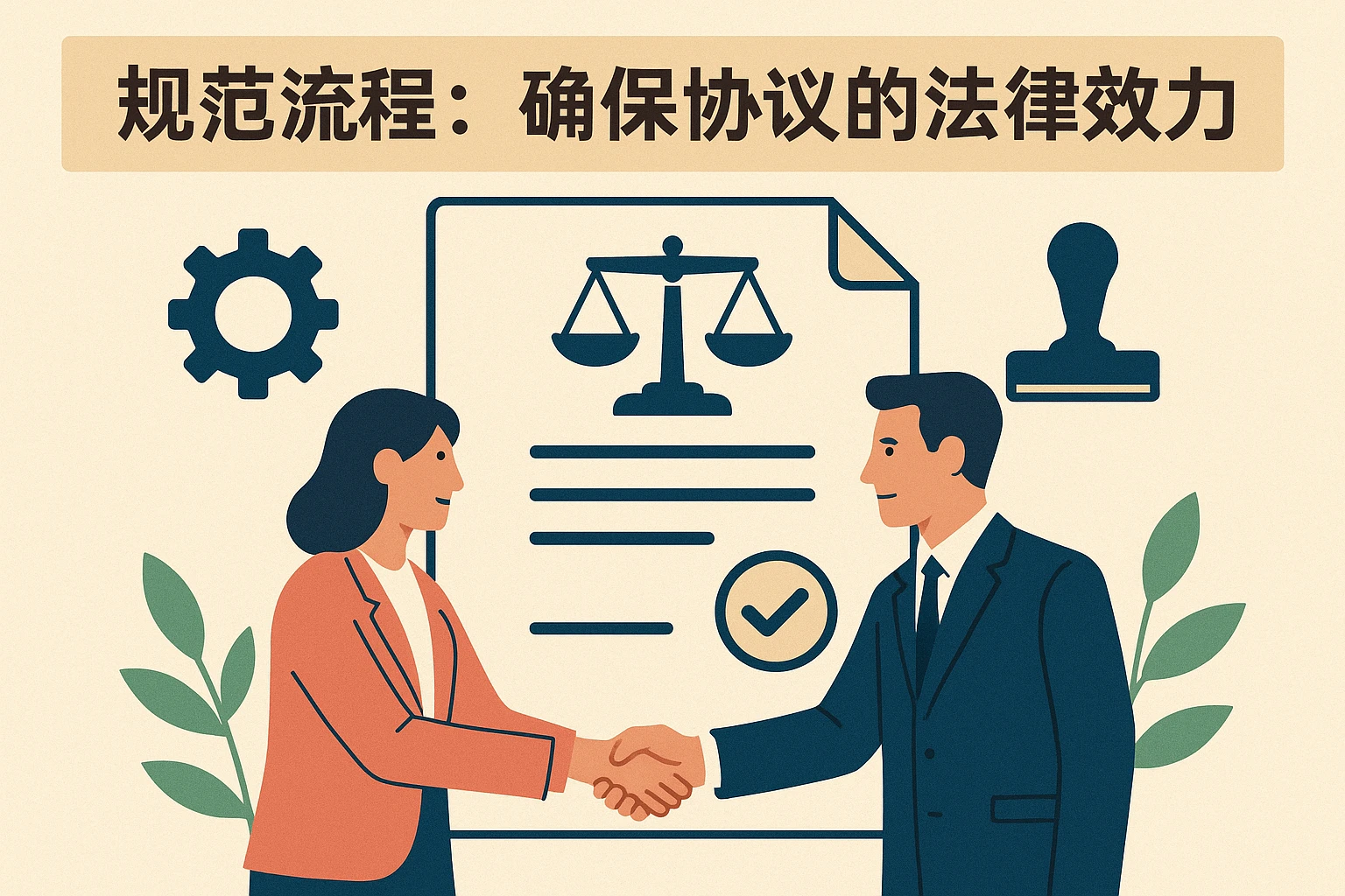 2. 规范流程：确保协议的法律效力