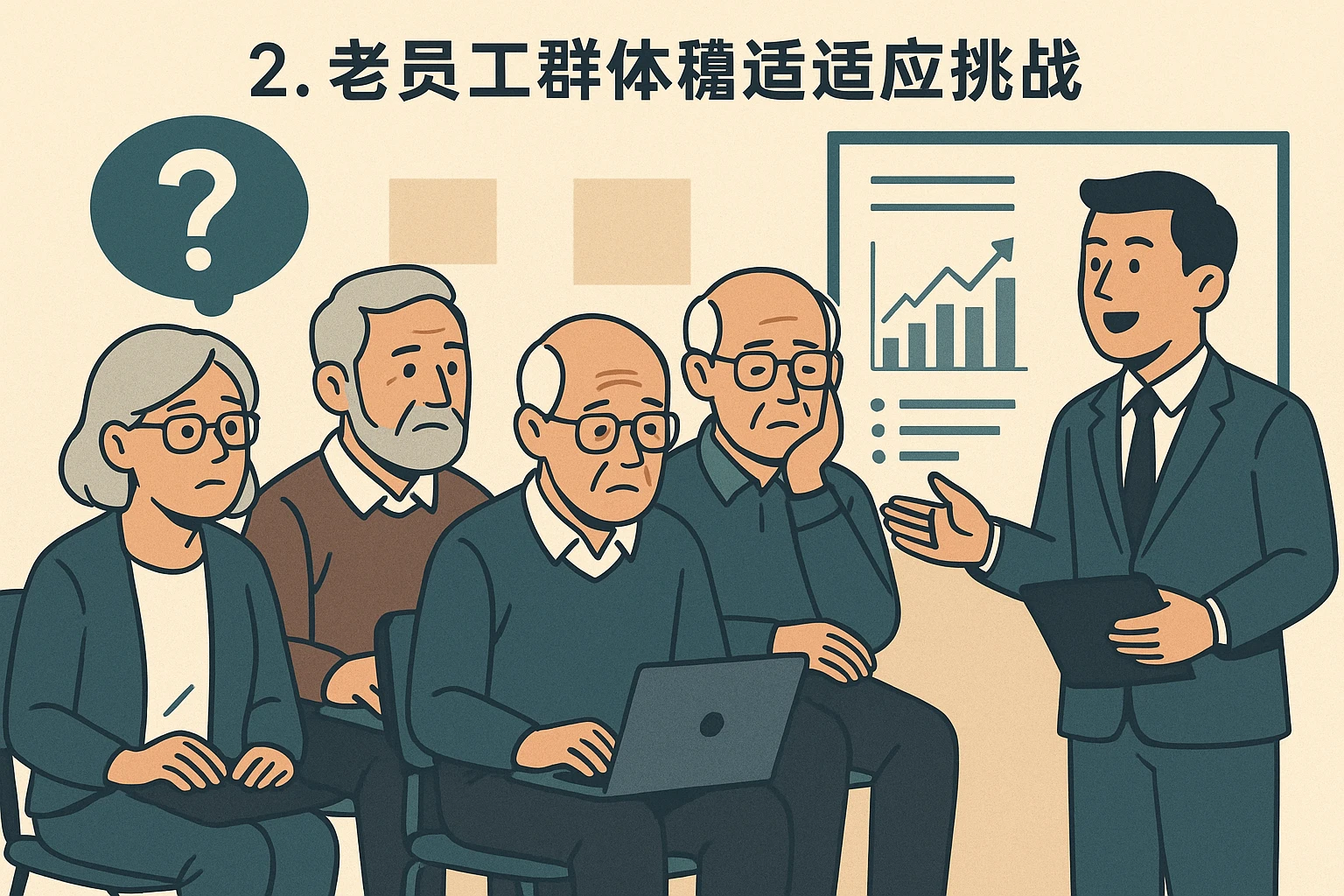 2. 老员工群体的培训适应性挑战